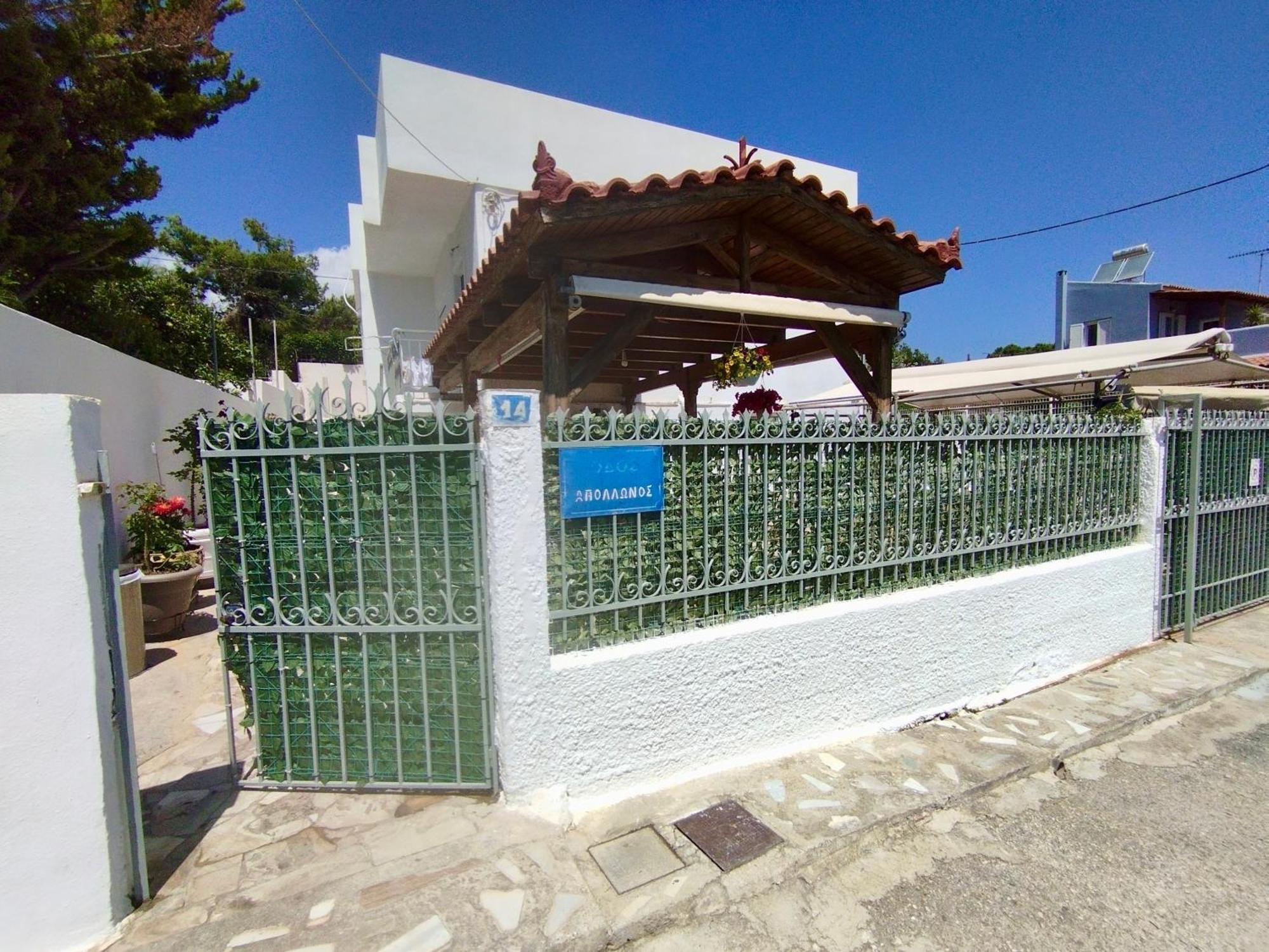 Sofia'S Seaview Villa Near Airport And Beach Artémida Eksteriør bilde