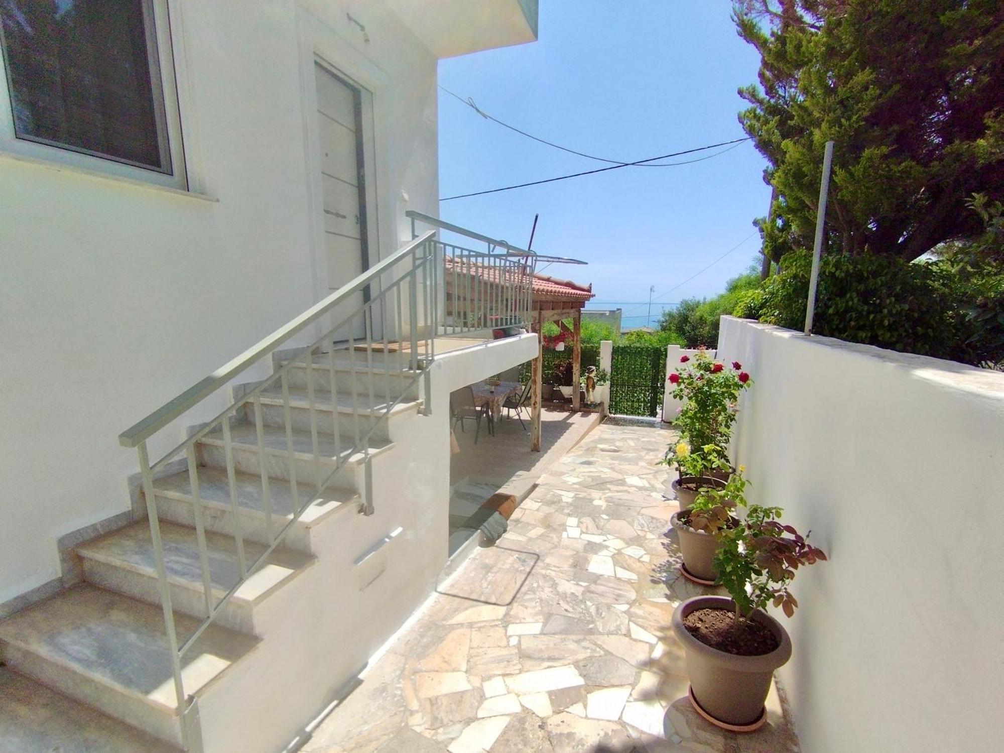 Sofia'S Seaview Villa Near Airport And Beach Artémida Eksteriør bilde