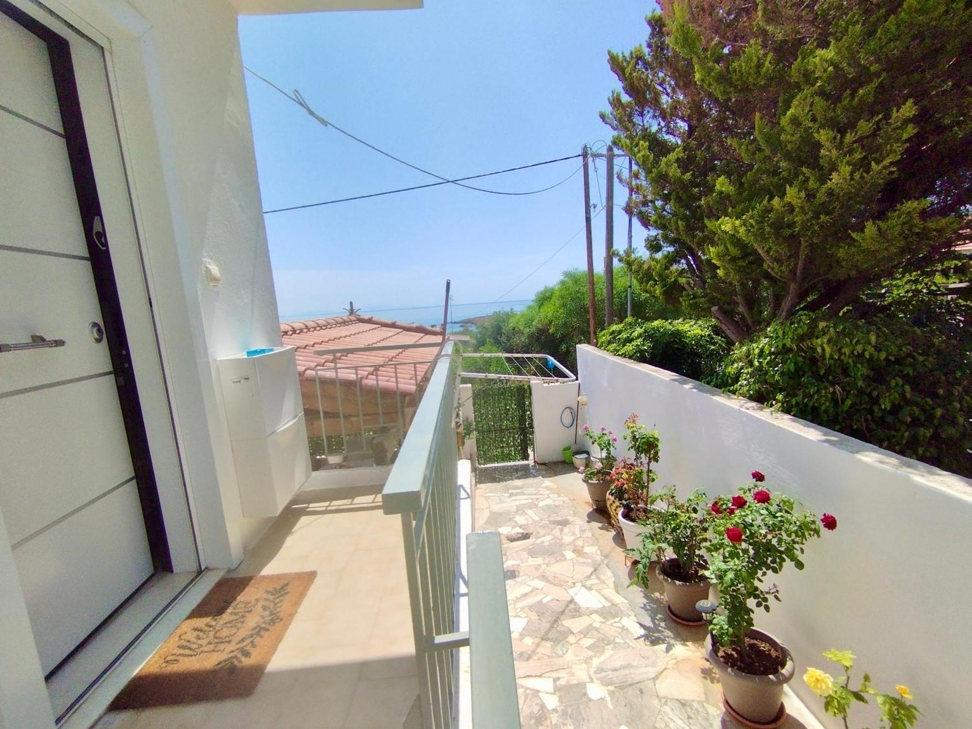 Sofia'S Seaview Villa Near Airport And Beach Artémida Eksteriør bilde