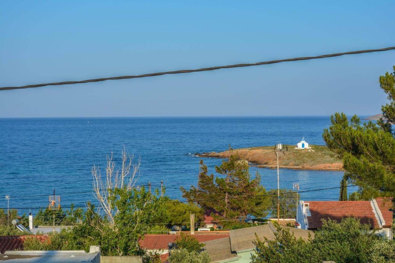 Sofia'S Seaview Villa Near Airport And Beach Artémida Eksteriør bilde